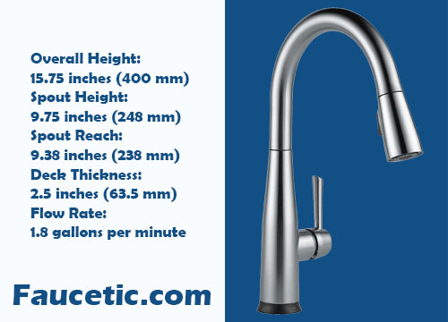 Delta 9113T-AR-DST Kitchen Faucet