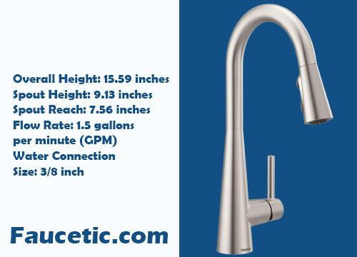 Moen 7864SRS Modern Kitchen Faucet