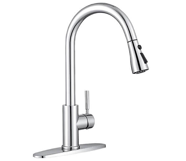 WEWE A1001-02CP Chrome Kitchen Faucet