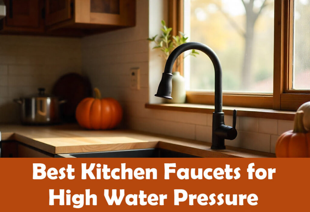 Best kitchen faucets for high water pressure
