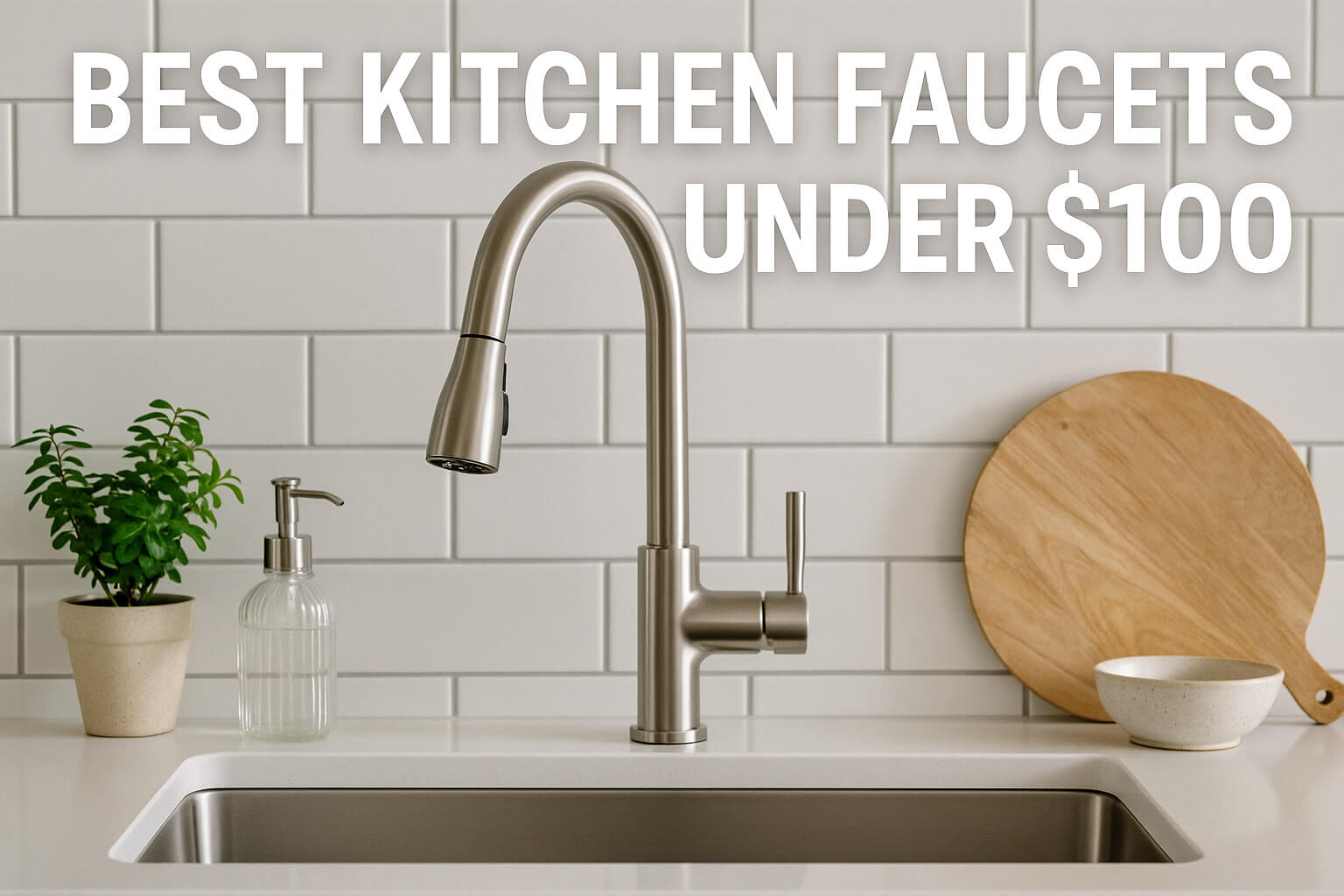 The Best Kitchen Faucets under $100 of 2026