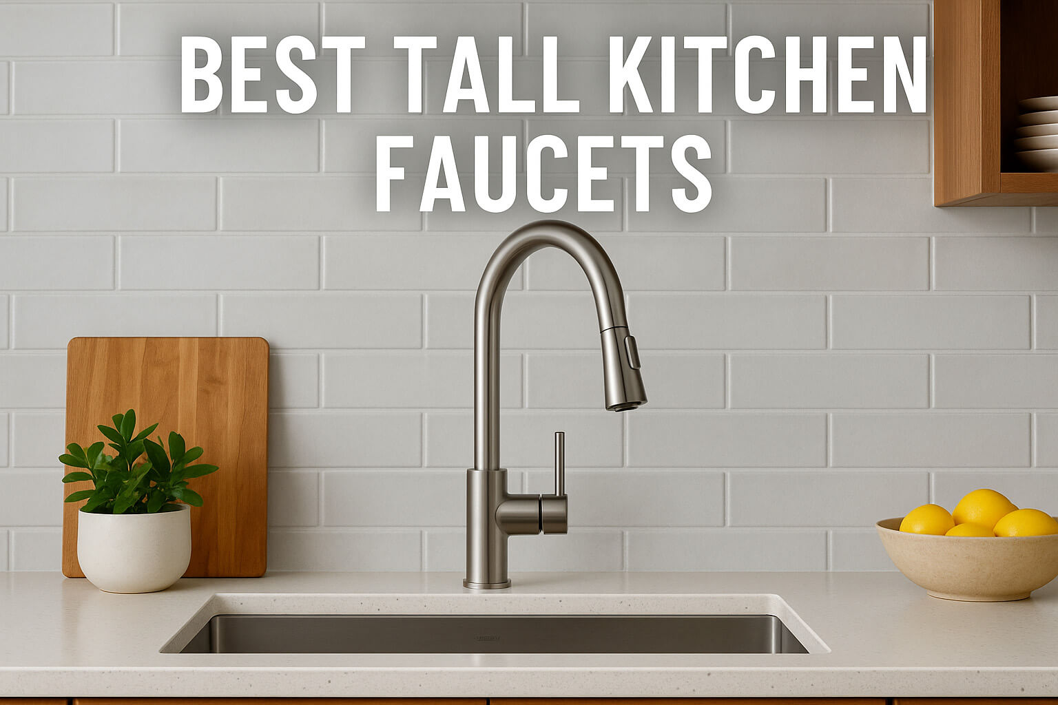 The 7 Best Tall Kitchen Faucets of 2026