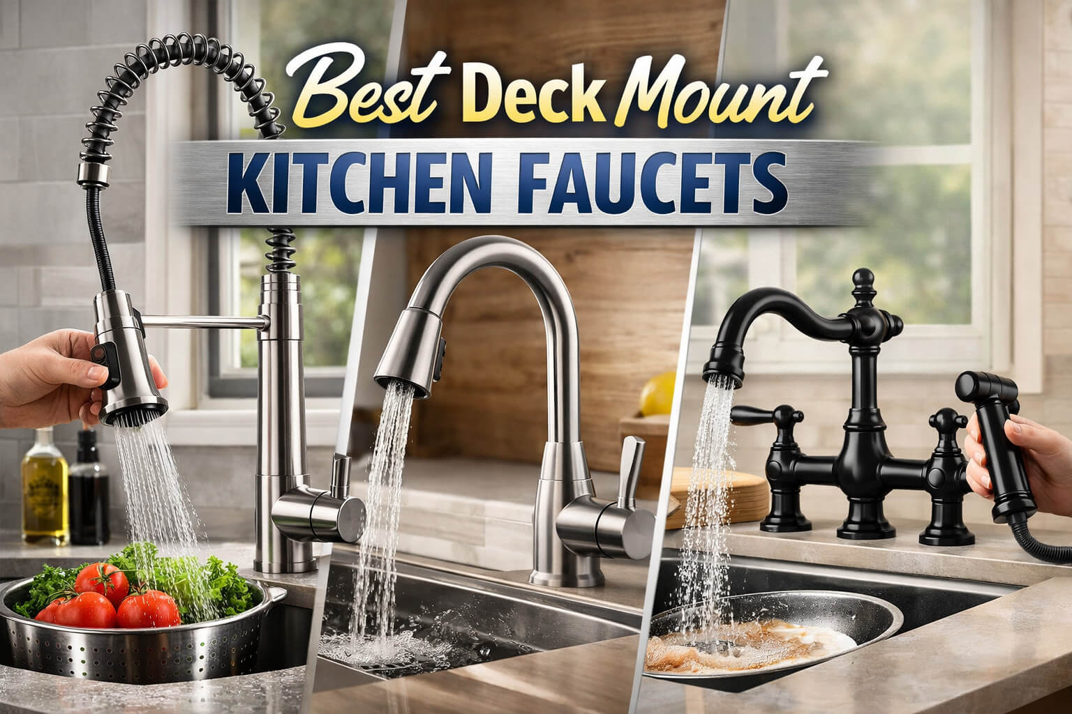The 10 Best Deck Mount Kitchen Faucets of 2026